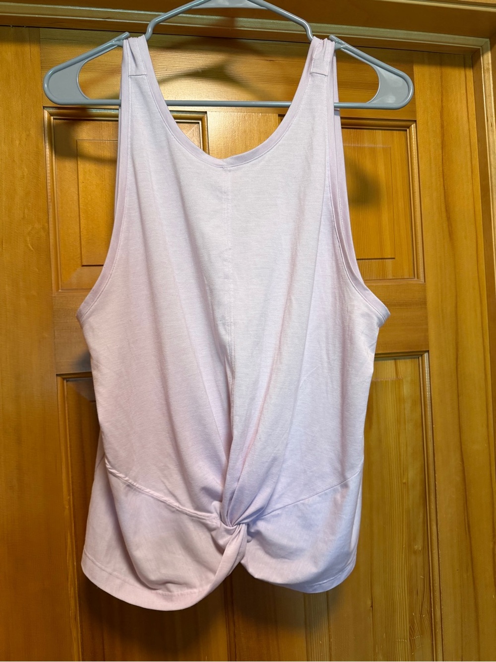 Athleta Pale Pink Twist-Front Tank